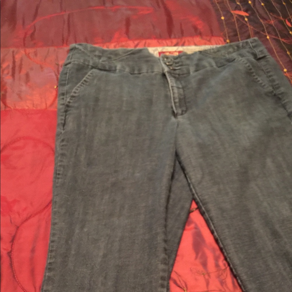 Classic jean capris